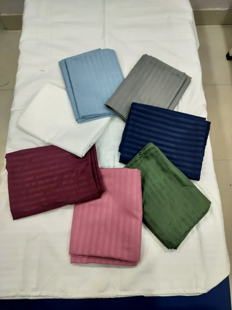 Weekday Color Coded Bedsheets (Set of 7 different color bedsheets)